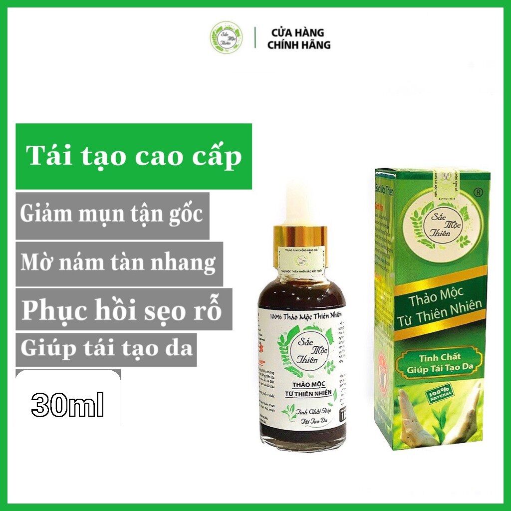 CHÍNH HÃNG Serum Tái Tạo Da 30ml Sắc Mộc Thiên