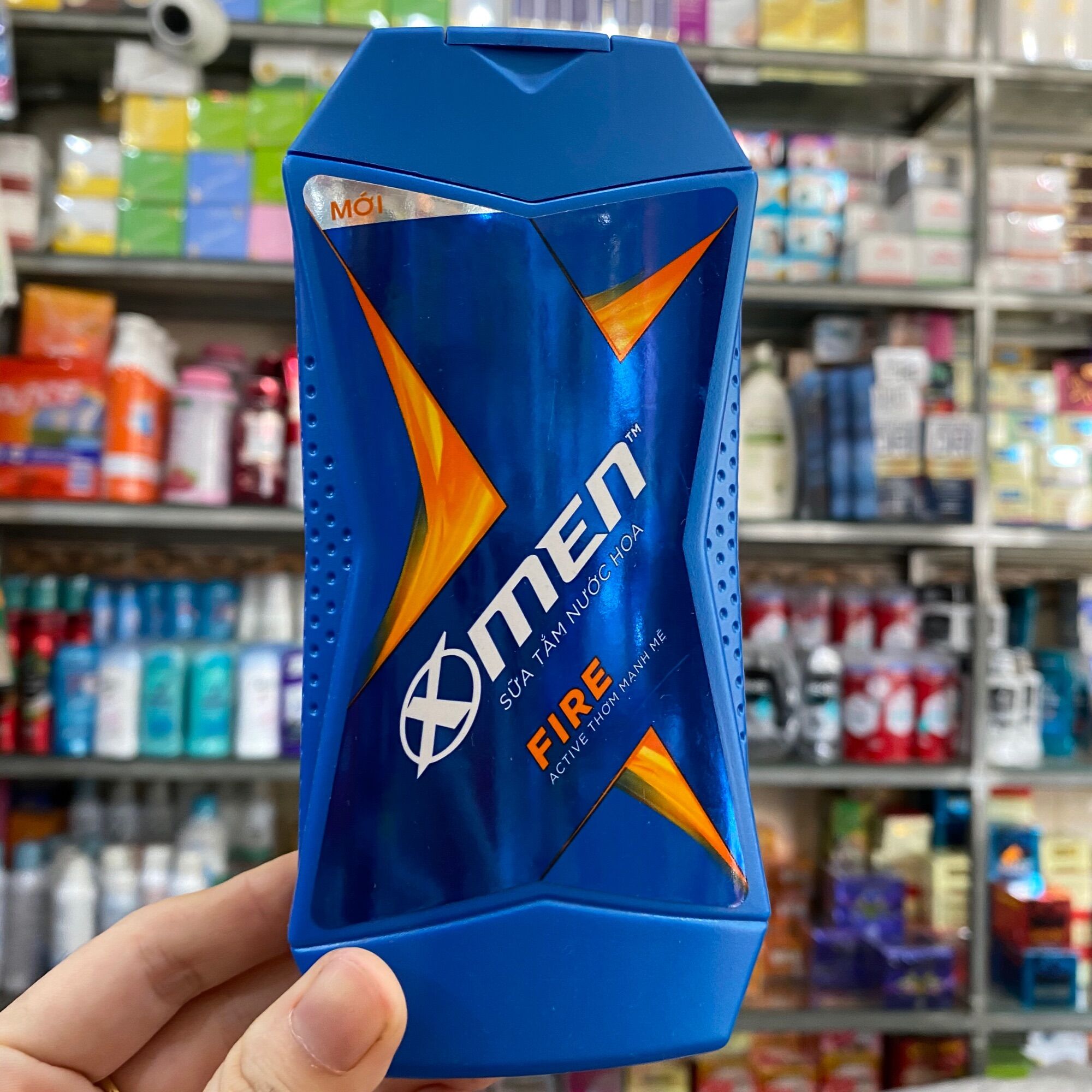 Sữa tắm nước hoa X-Men Fire Active thơm mạnh mẽ 180g