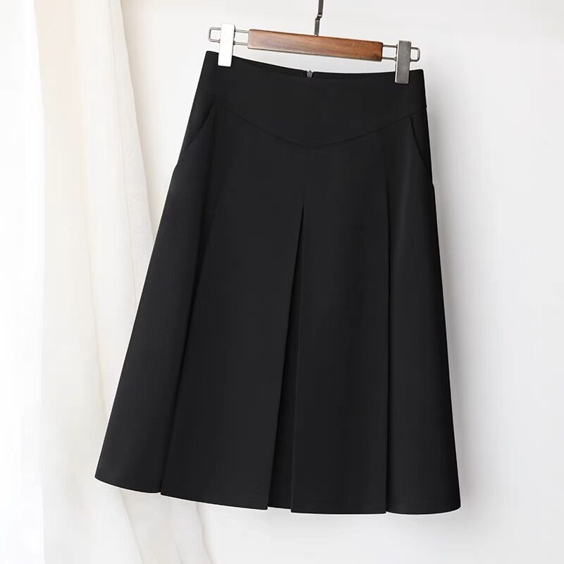 (BIGSIZE) chân váy xếp ly công sở có túi C009