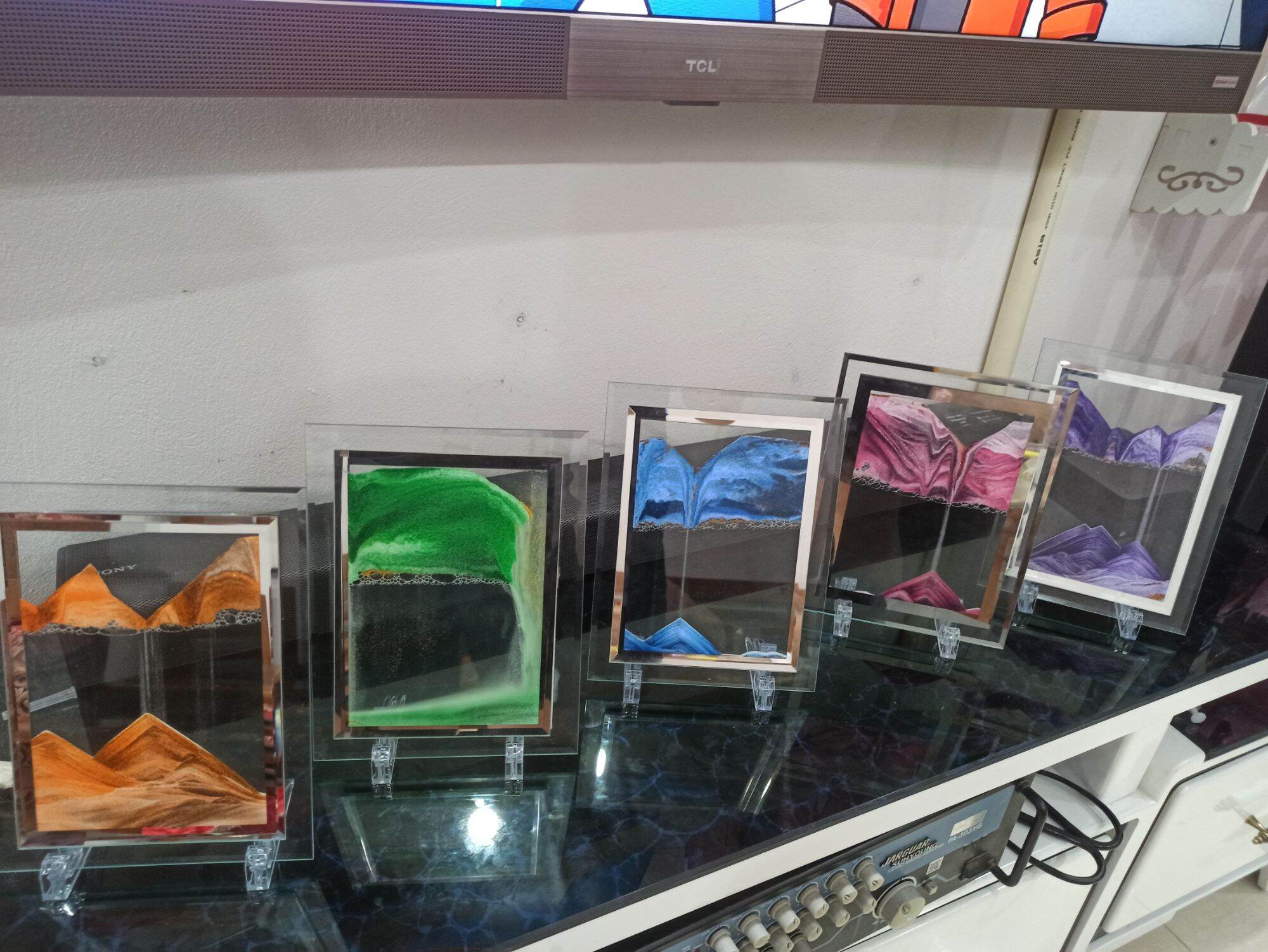 *5 màu* TRANH CÁT CHUYỂN ĐỘNG 3D, làm quà sinh nhật, đồ lưu niệm, tặng bạn bè