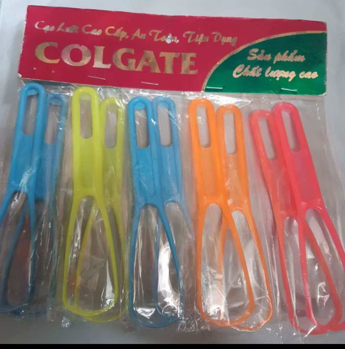 🔥Xả Kho_ Set 10 Cây Cạo Lưỡi Nhựa Colgat, Mẫu Rẻ, Vệ Sinh Răng Miêng