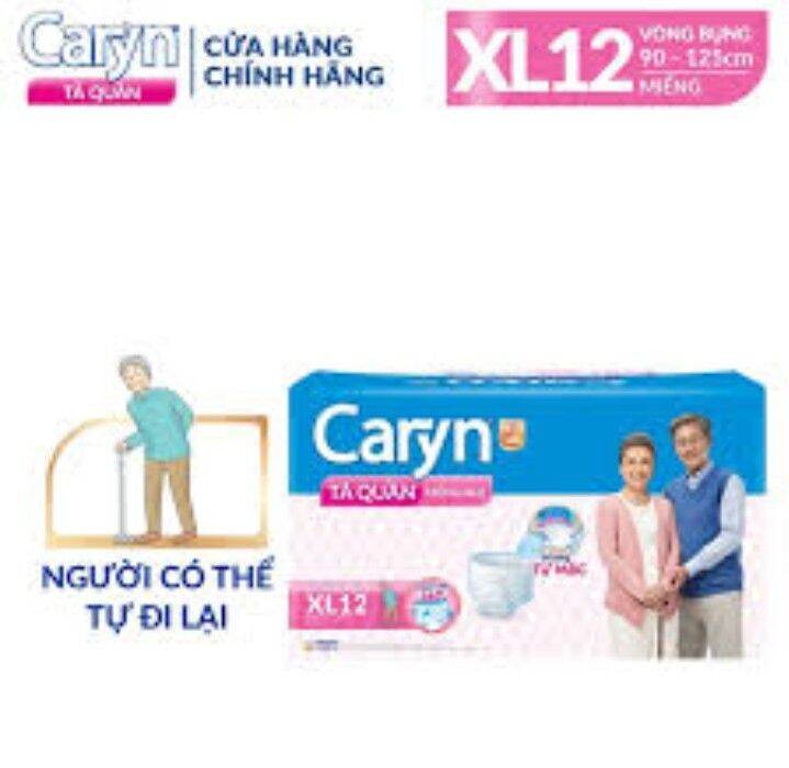 Tã quần Caryn gói lớn M32, L28, XL24