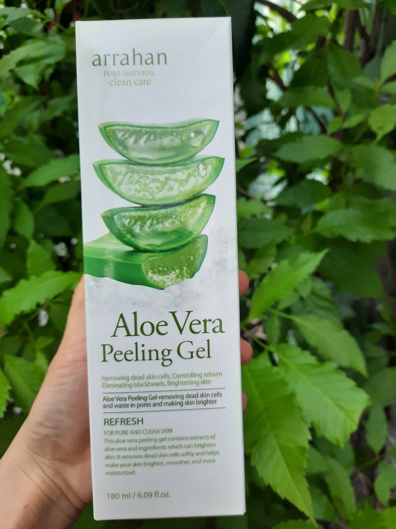 Gel tẩy tế bào chết Arrahan chiết xuất thảo mộc 180ml Hàn Quốc