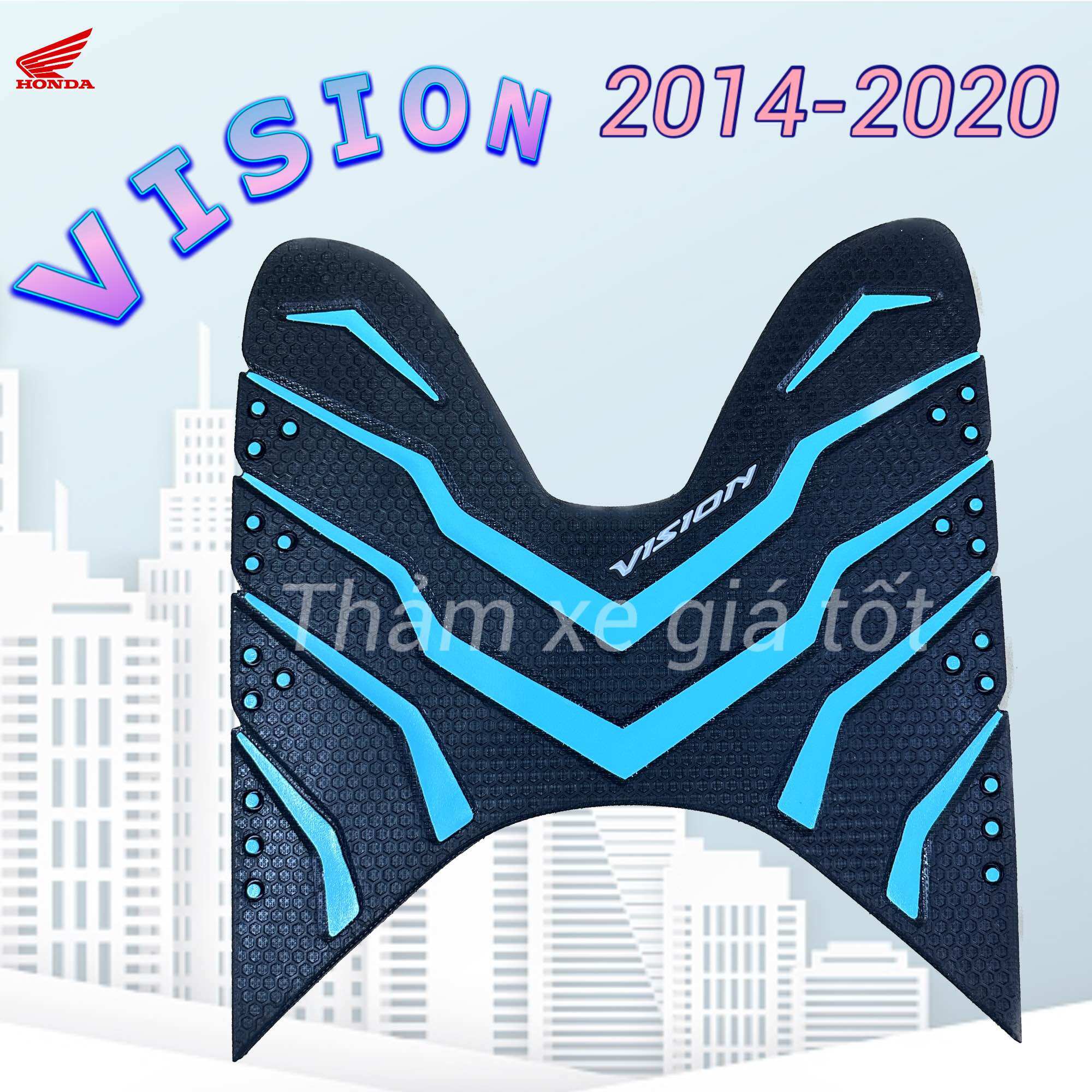 Thảm xe Honda Vision 2013, thảm lót sàn xe Honda Vision 2014 - 2020