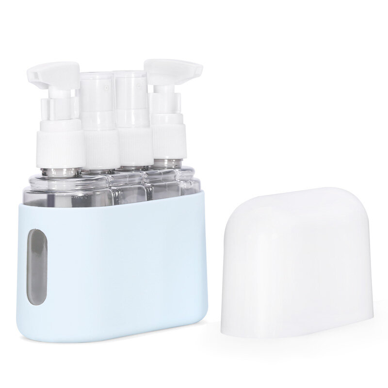 Huazds du lịch chai Bộ kết hợp dầu gội sữa tắm rửa tay Lotion chia rỗng Chai du lịch Kit viajero accesorios