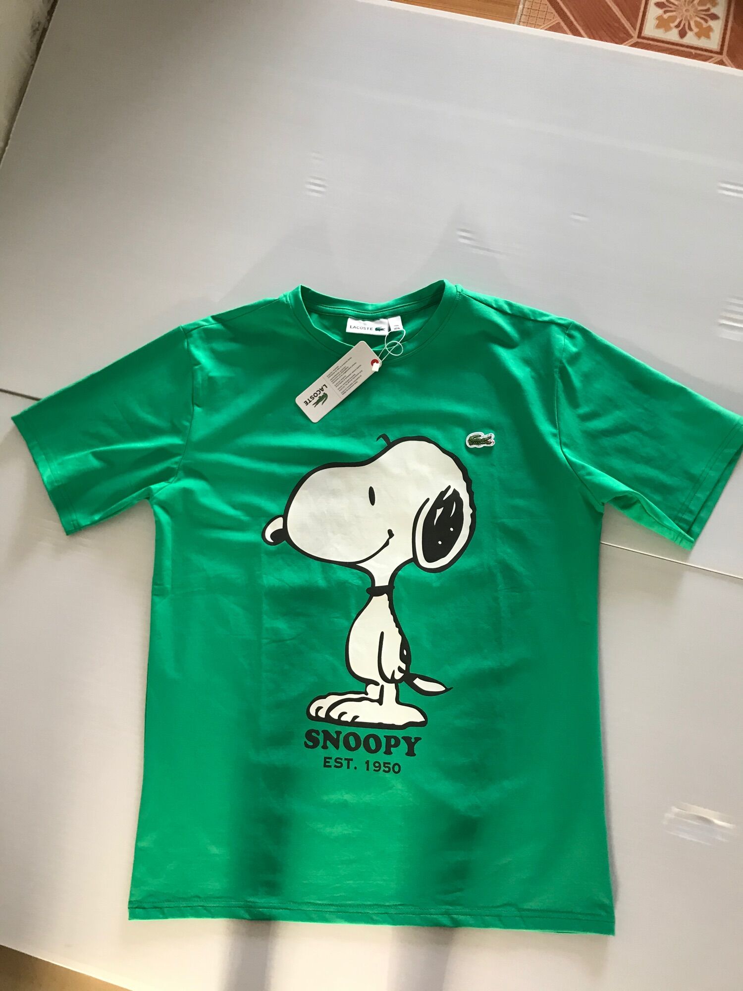ÁO THUN CÁ SẤU CHARLIE BROWN 1950