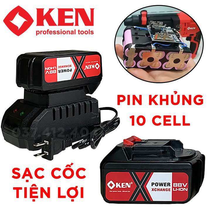 Máy khoan đục bêtông KEN 118V