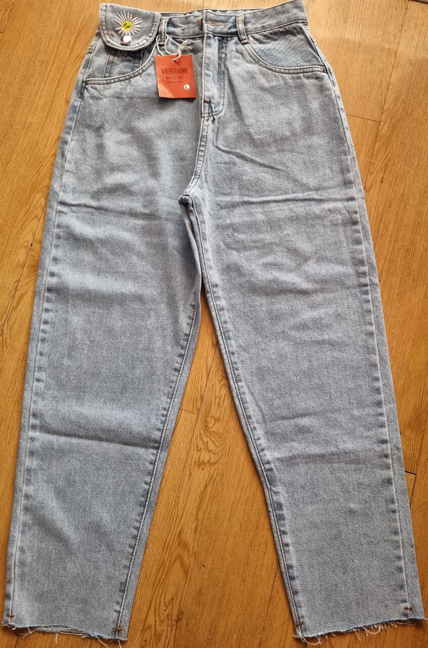 [ẢNH THẬT][FREE SHIP][KÈM QUÀ] QUẦN BAGGY JEANS LƯNG CAO/THỜI TRANG/CÁ TÍNH BASIC