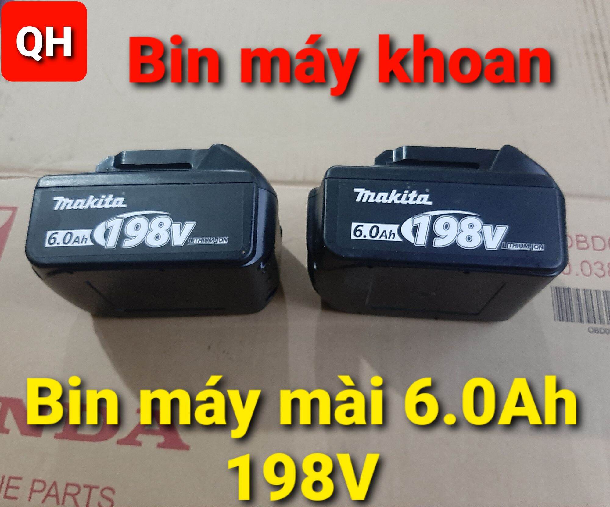Bin makita 6.0Ah 198V