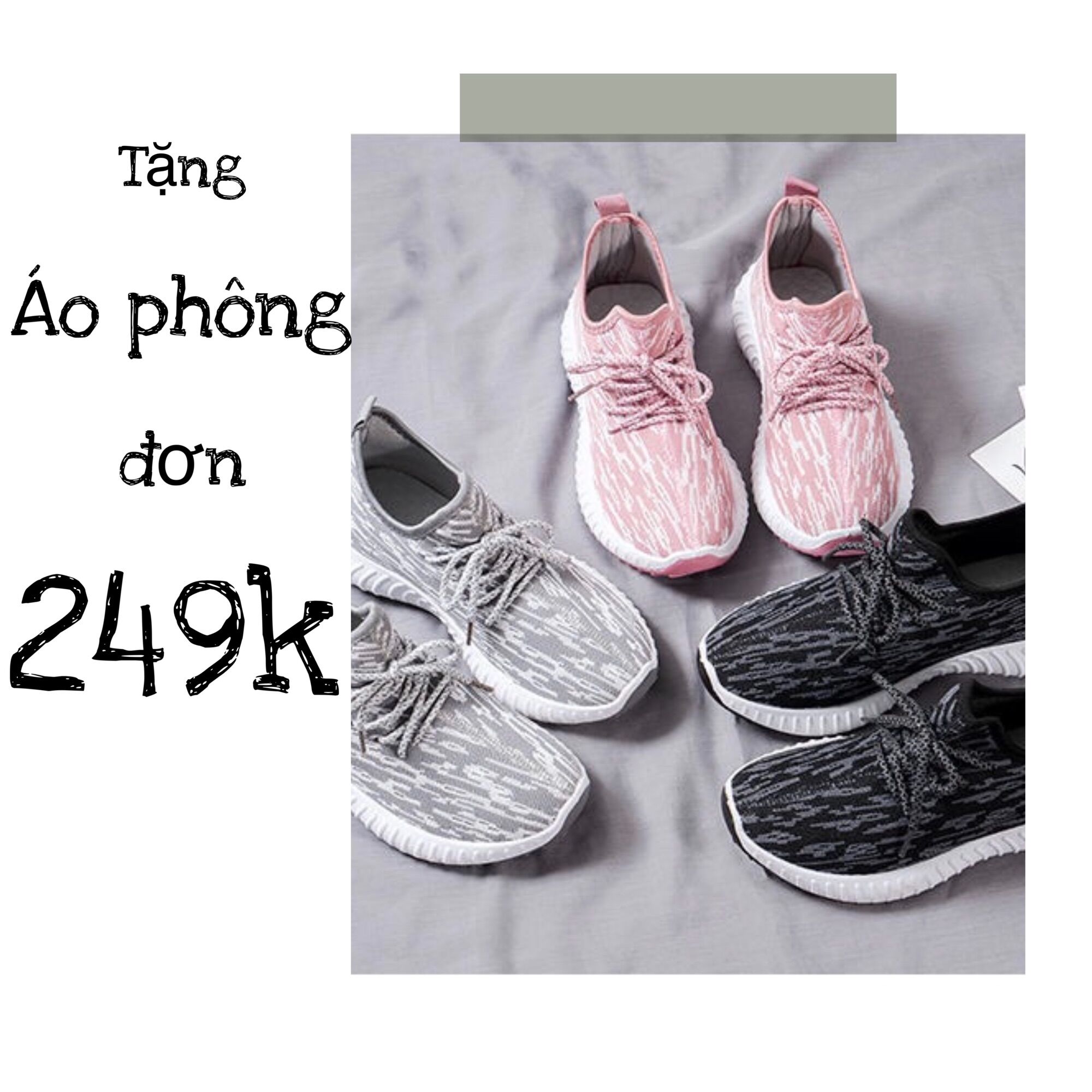 Sale lớn Giày giả dây hoạ tiết tiêu / giày nữ thể thao/ giày thể dục/ giày chạy bộ/ giày lười