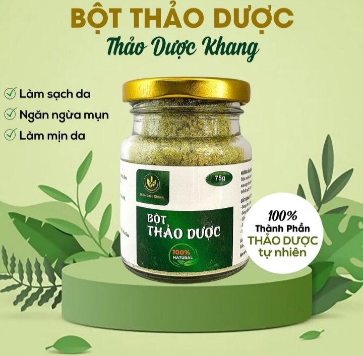 Bột Thảo Dược Chăm sóc da cao cấp - Thảo Dược Khang