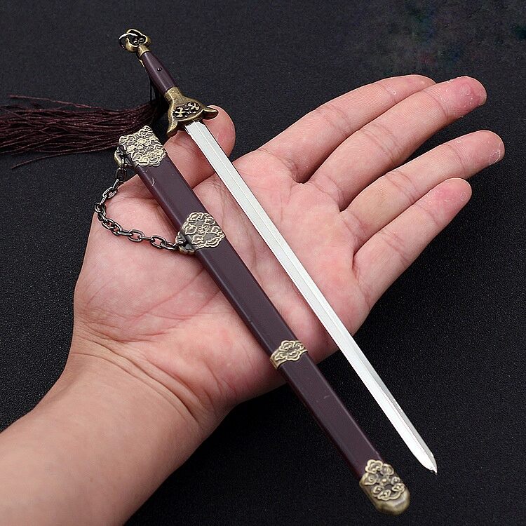 Mô hình Thái Cực Kiếm 22cm (Tặng giá đỡ trưng bày).