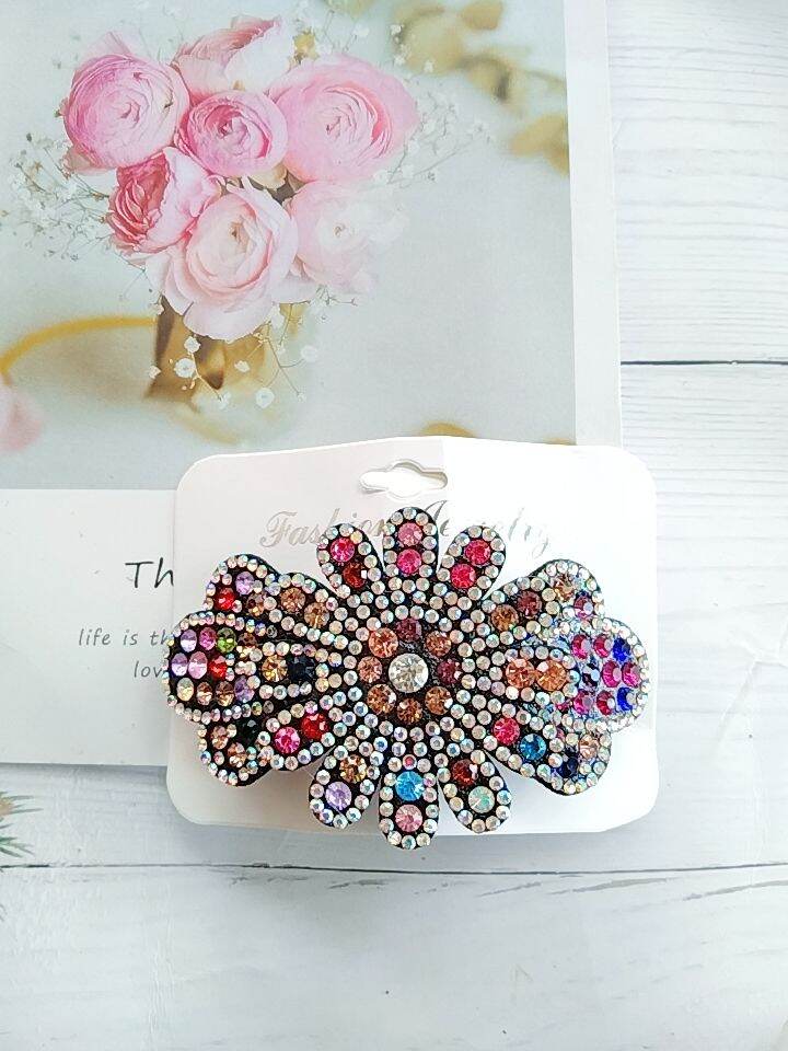 KẸP TÓC PHÍA SAU ĐÍNH ĐÁ LẤP LÁNH(KẸP 8 PHÂN)