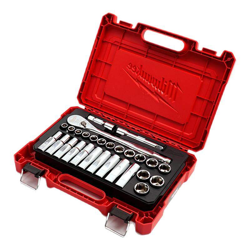 Milwaukee | Automotive Repair Ratchet Wrench Set 1/2 inch Giá 8,493,000 Đồng*Miễn phí vận chuyển