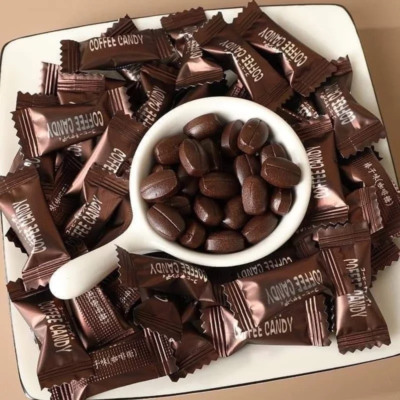 Kẹo cà phê không đường 
Túi 500g