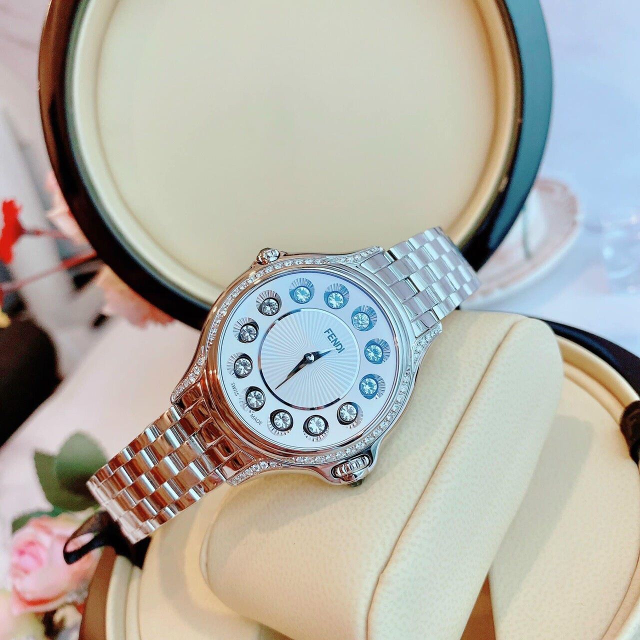 Đồng hồ nữ fendi crazy diamond - ảnh sản phẩm 7