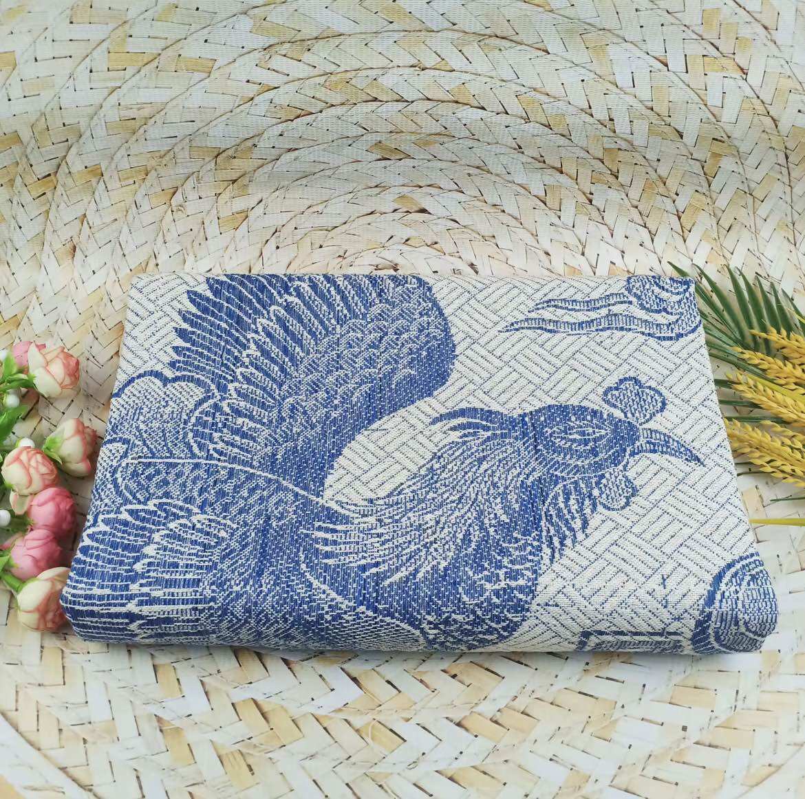 Mền Chỉ Long Phụng Cotton 1m6 x 2m loại dày