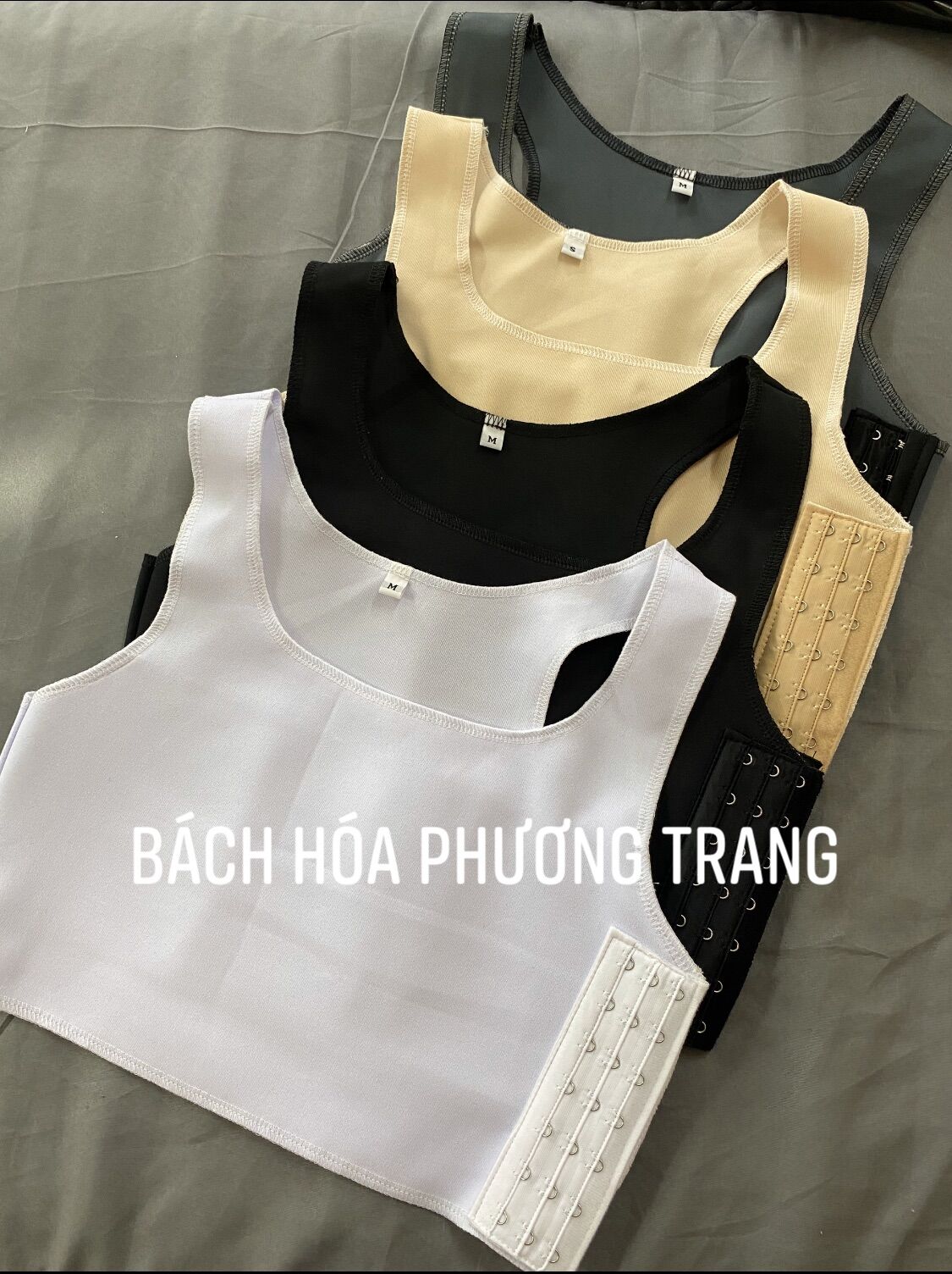 [ Hỏa Tốc ]Áo Nịt Ngực TOMBOY - Ngắn Không Viền [ Gen Mềm Bó Trước Ngực ]