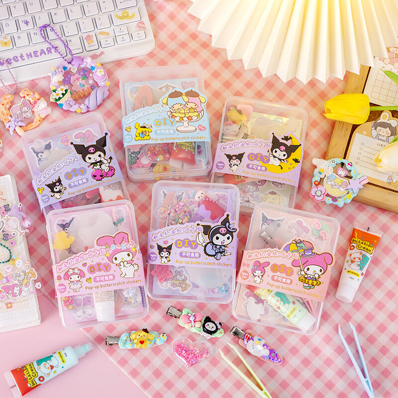 Đồ Chơi Trẻ Em Sáng Tạo Diy Handmade Màu Be Gel Kẹp Càng Cua Gukka Làm Quà Tặng Sinh Nhật Cho Bé Gái Hộp Quà Sáng Tạo Lễ Hội