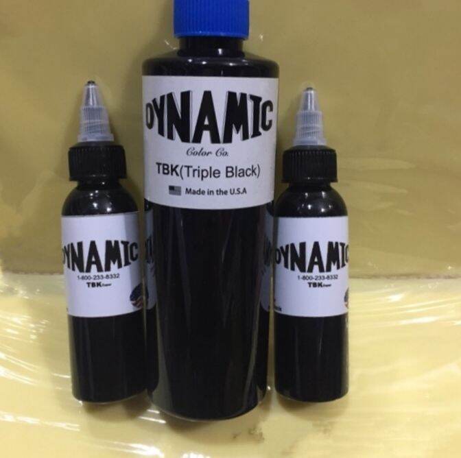 Mực xăm Dynamic Triple Black 60ml