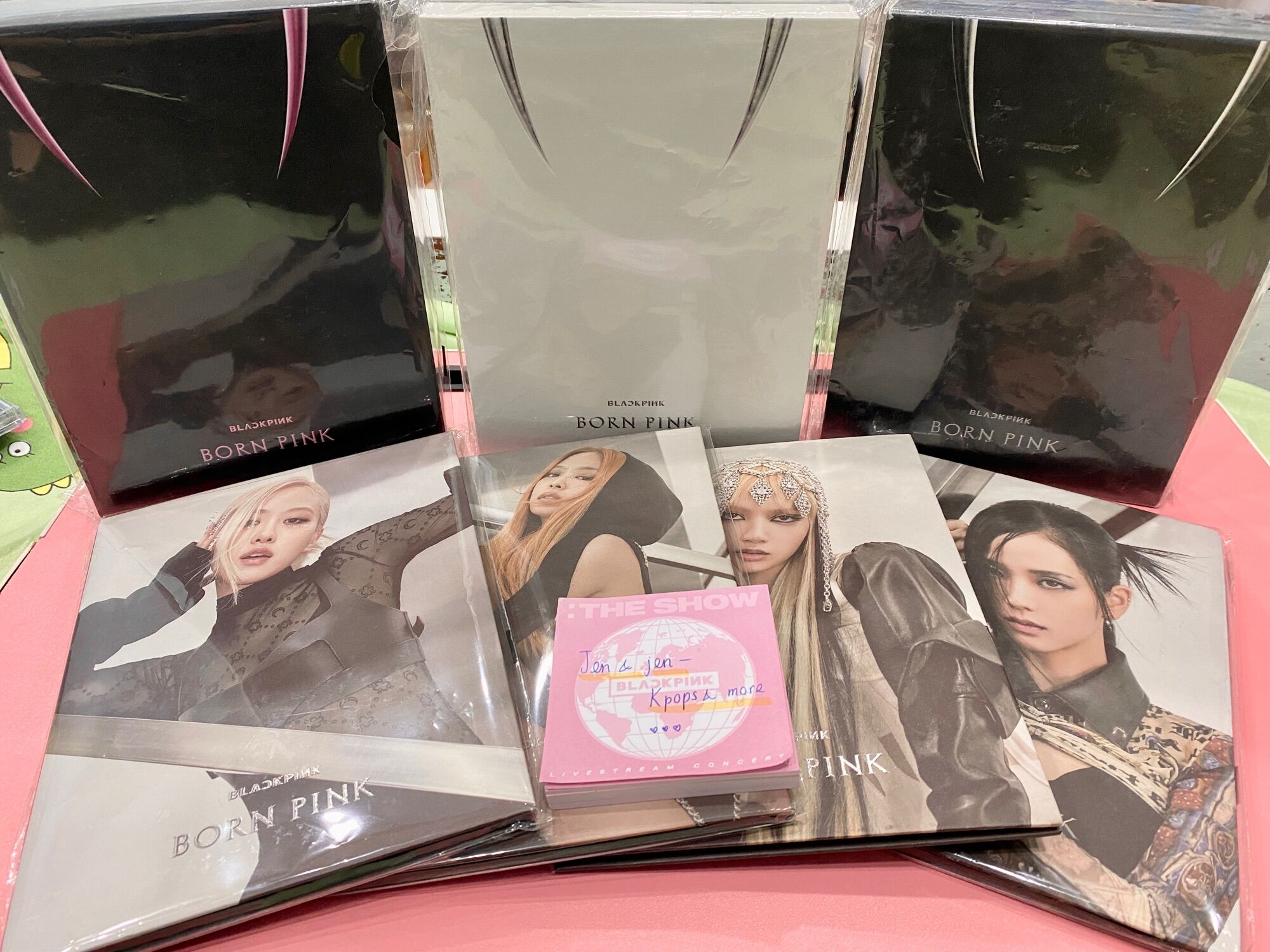 Album Born Pink Blackpink official chính hãng Jennie Jisoo Lisa Rose unseal