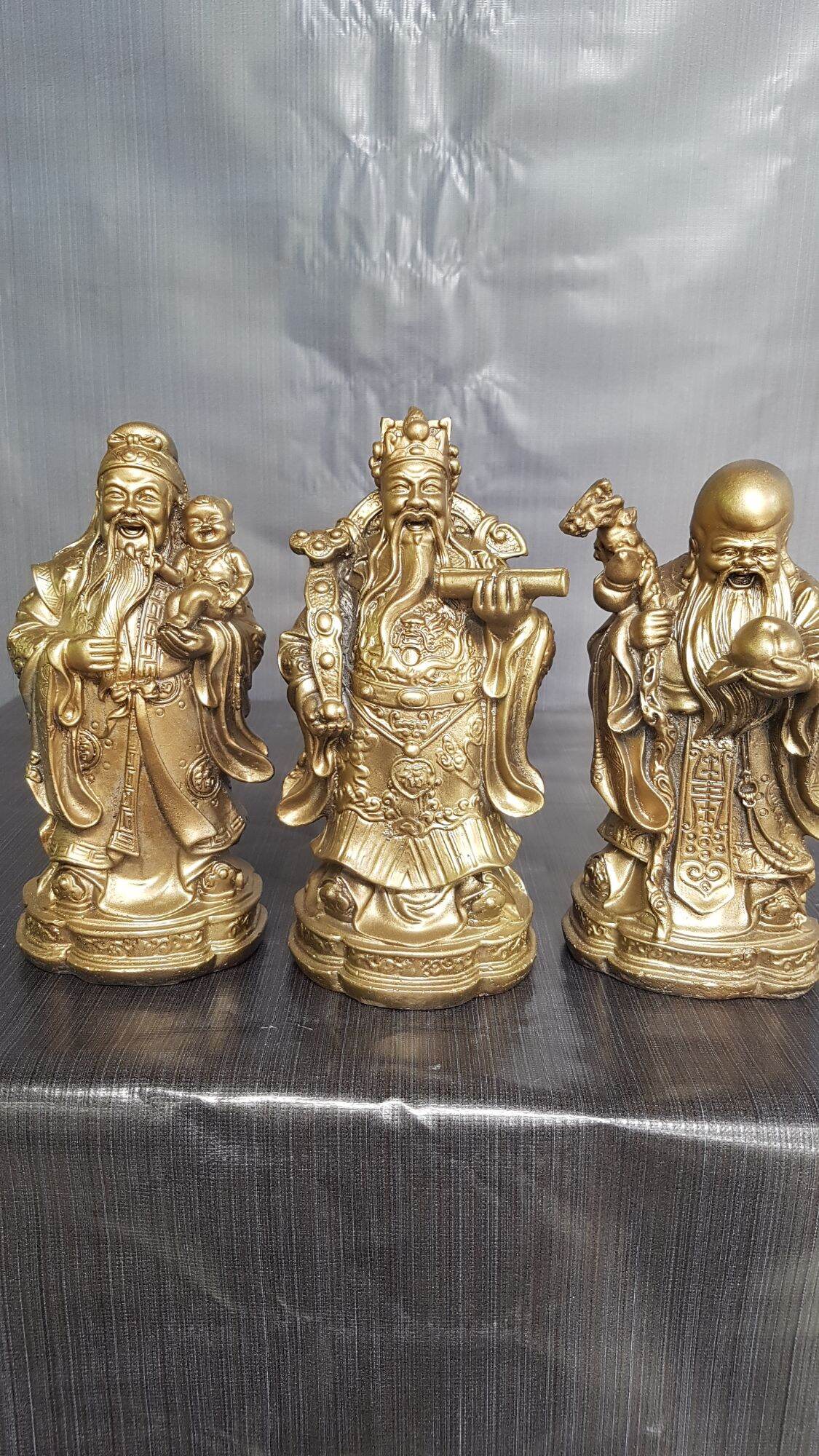 Tượng phước lộc thọ , bộ tam đa phước lộc thọ, cao 20cm