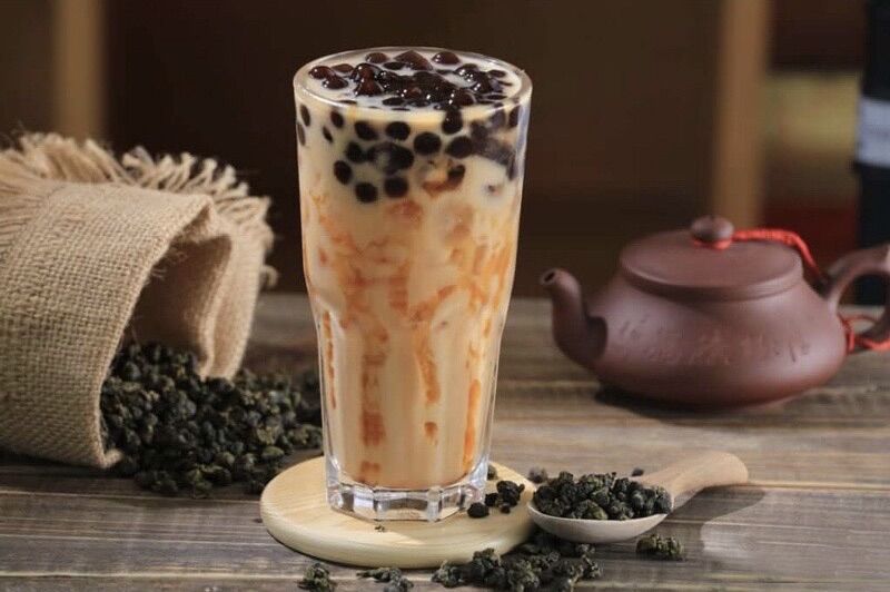 Set nguyên liệu pha Trà Sữa trân châu đường đen