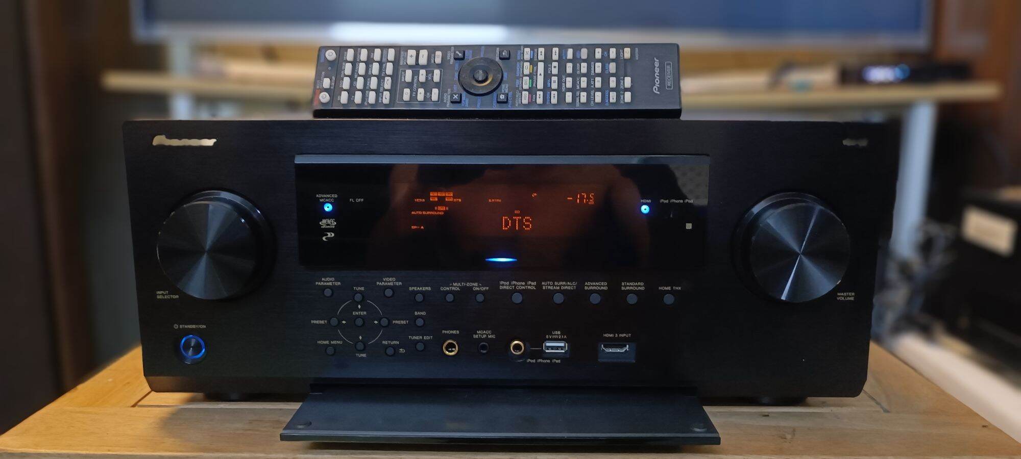 Amply Pioneer Khủng long EIite VSX-53 có Airplay