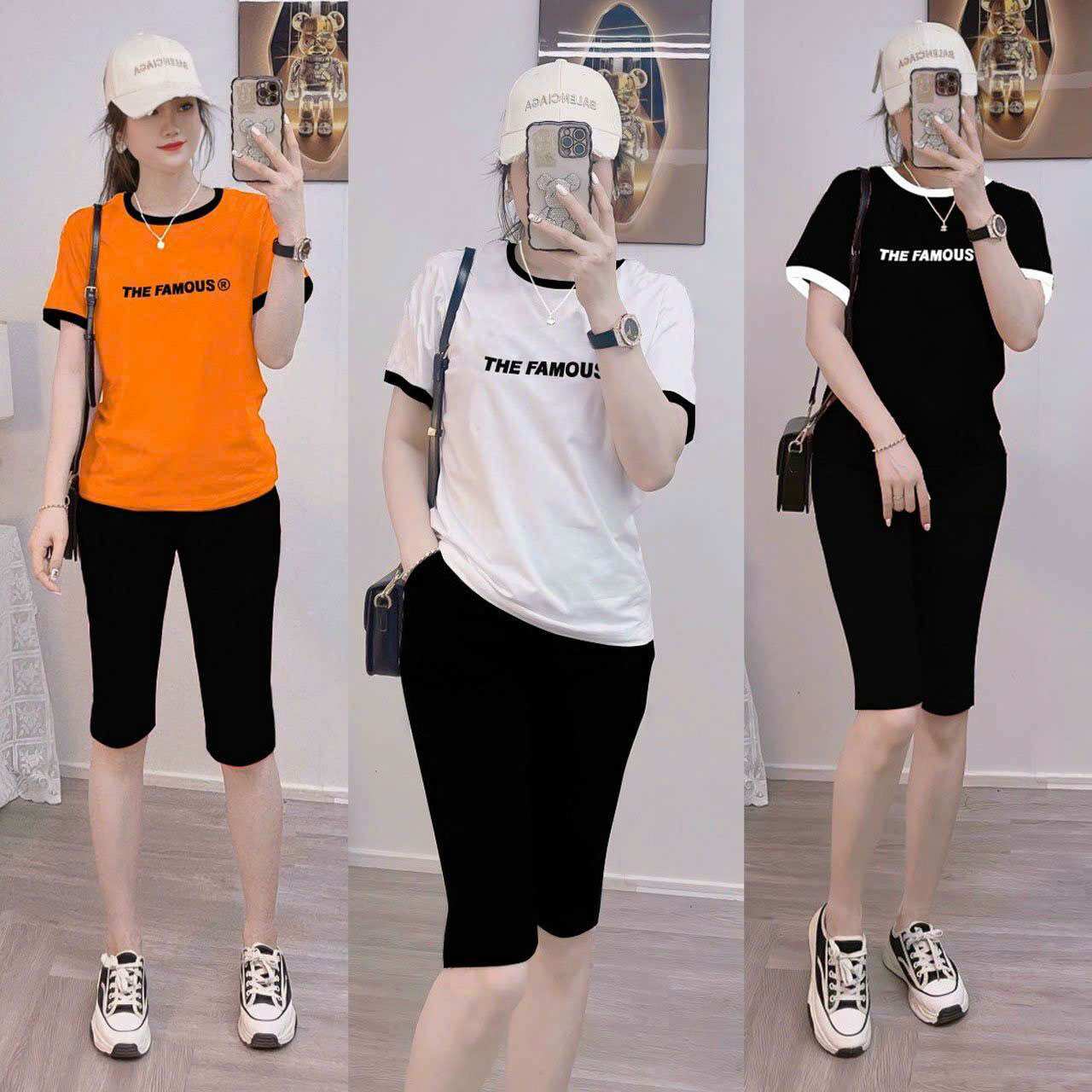 SÉT BỘ LỬNG NỮ THUN COTTON THÊU CAO CẤP