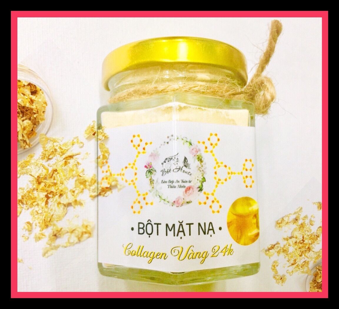 60g mask dẽo vàng tái tạo da hồi phục chức năng collagen cho da/