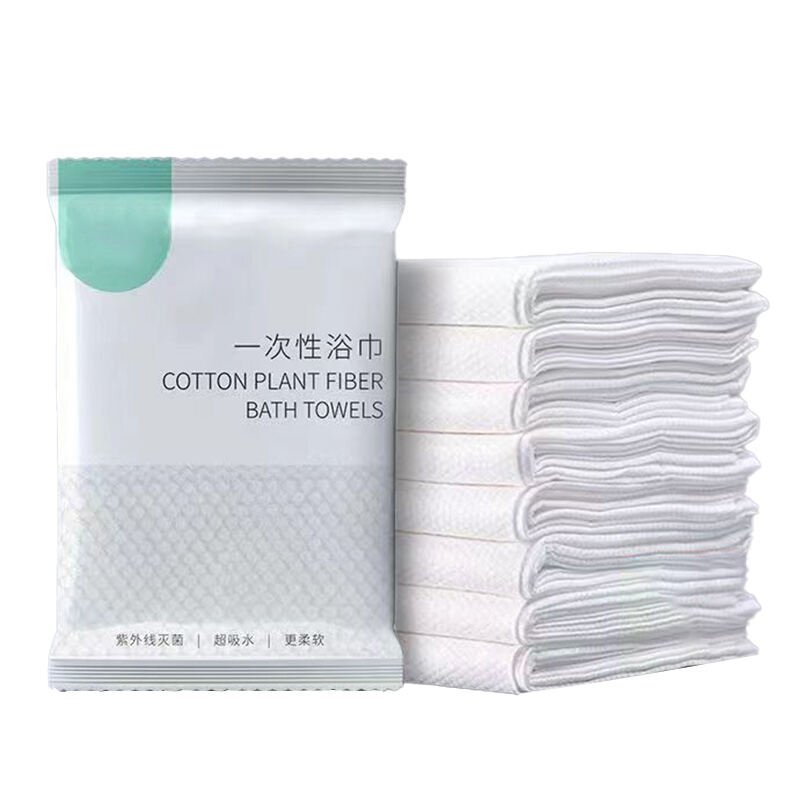 Khăn Tắm Dùng Một Lần 100 Miếng Du Lịch Khách Sạn Chuyên Dụng Cotton Nguyên Chất Nén Khăn Đi Du Lịch Khử Khuẩn Thấm Hút Vệ Sinh