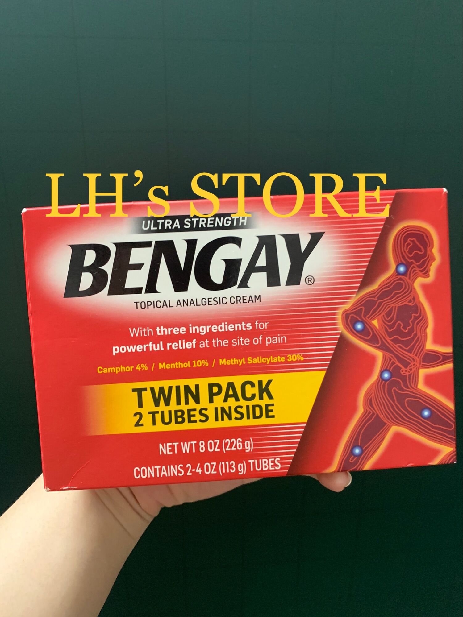 Bengay ultra strengh - mẫu mới