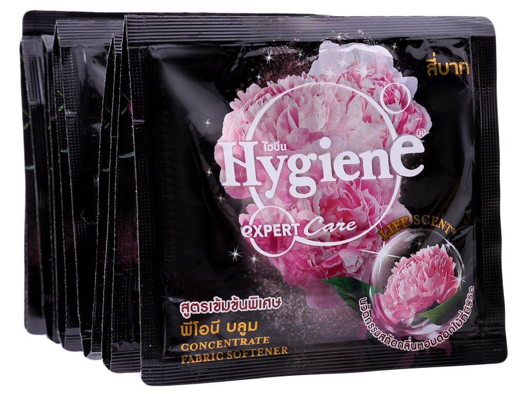 Nước xả hygiene 20ml màu đen - dây 12 gói