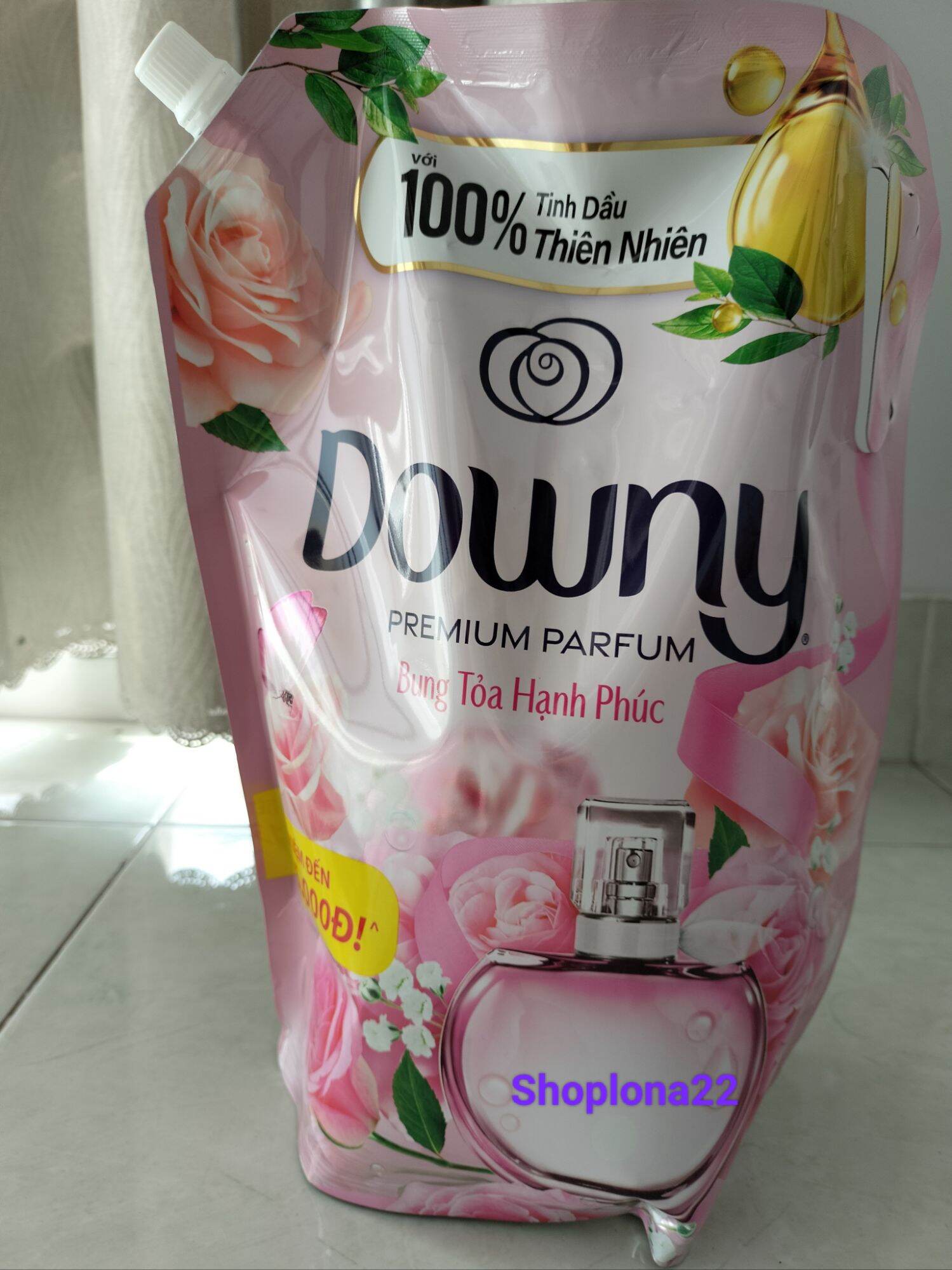 Nước xả vải downy đóa hoa ngọt ngào 2,2l