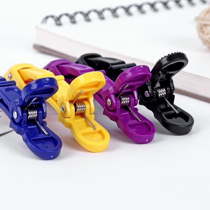 Kẹp Chia Tóc Mỏ Vịt Cá Sấu TONY GUY Vỉ 6 Kẹp