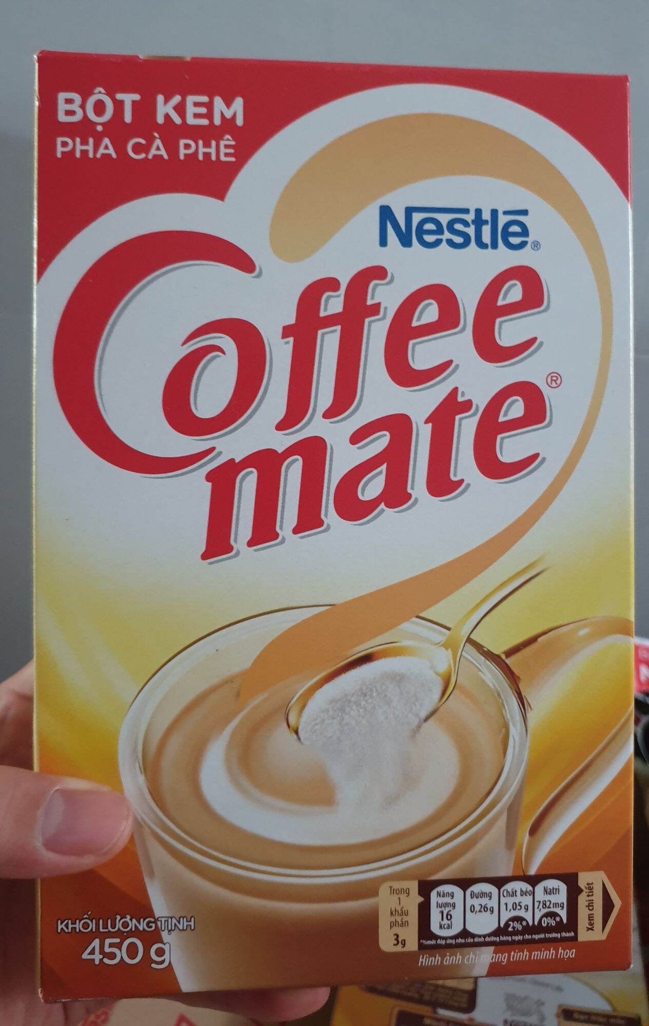 Bột kem pha cà phê Nestlé Coffee Mate (Hộp 450g)