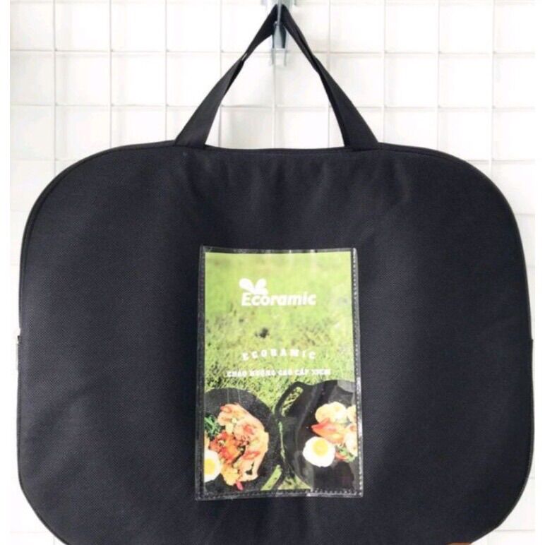 [CHÍNH HÃNG] CHẢO ĐÁ NƯỚNG CHỐNG DÍNH 33cm CAO CẤP ECORAMIC HÀN QUỐC