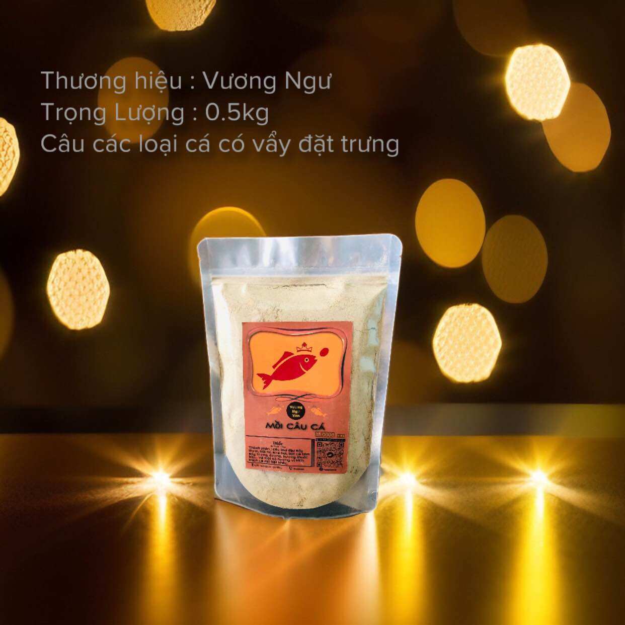 Mồi câu cá chuyên CHÉP [ gói 0.5 ký ]