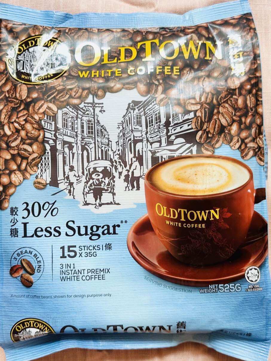 Cà Phê Trắng OldTown Less Sugar - Ít Đường