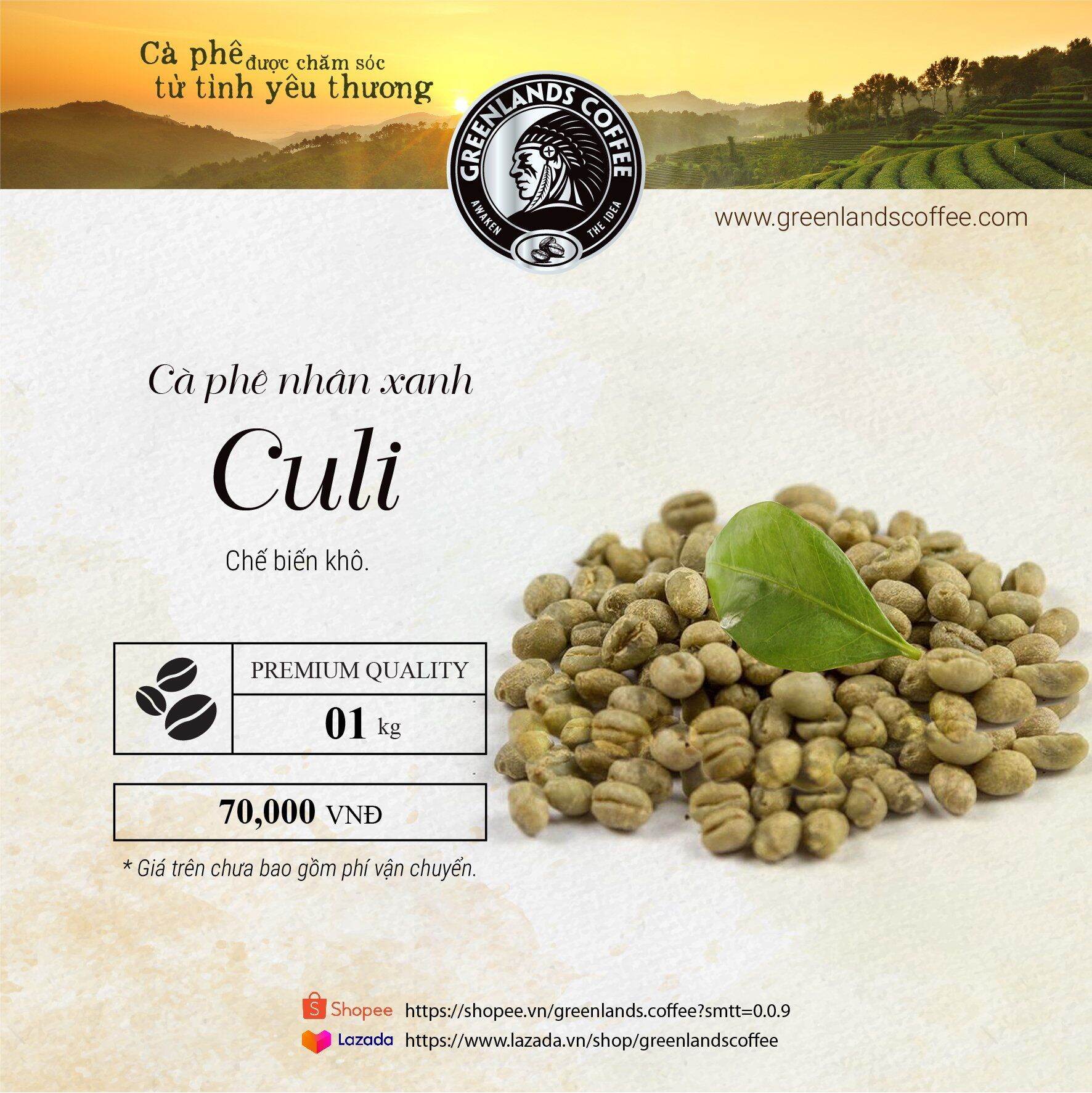 Green Coffee Bean Culi 1Kg