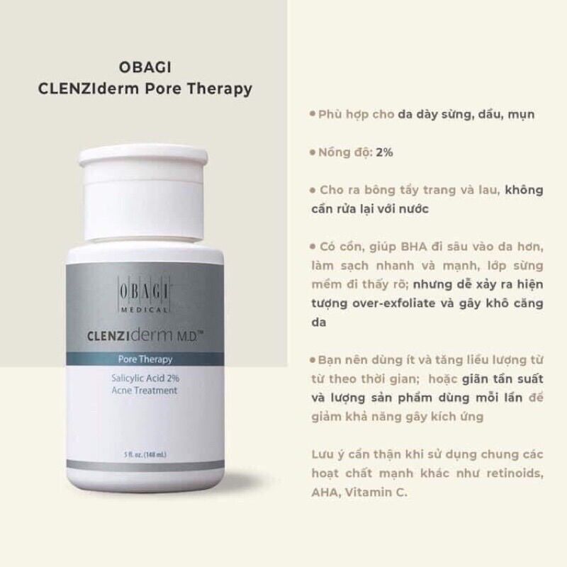 Bha - tẩy tế bào chết hoá học 118ml