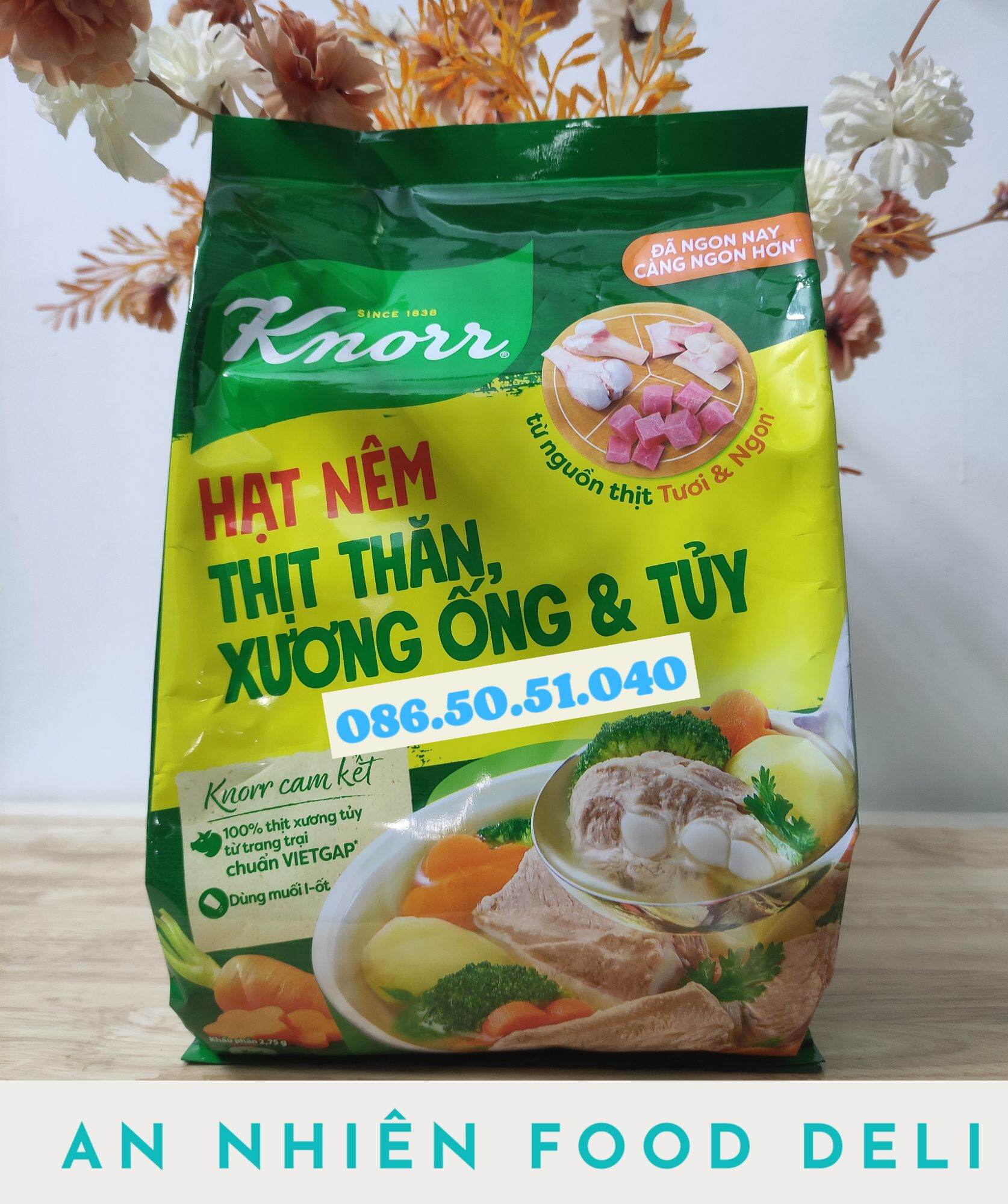 Súp Nền Thịt Bò Knorr hộp 1.5KG