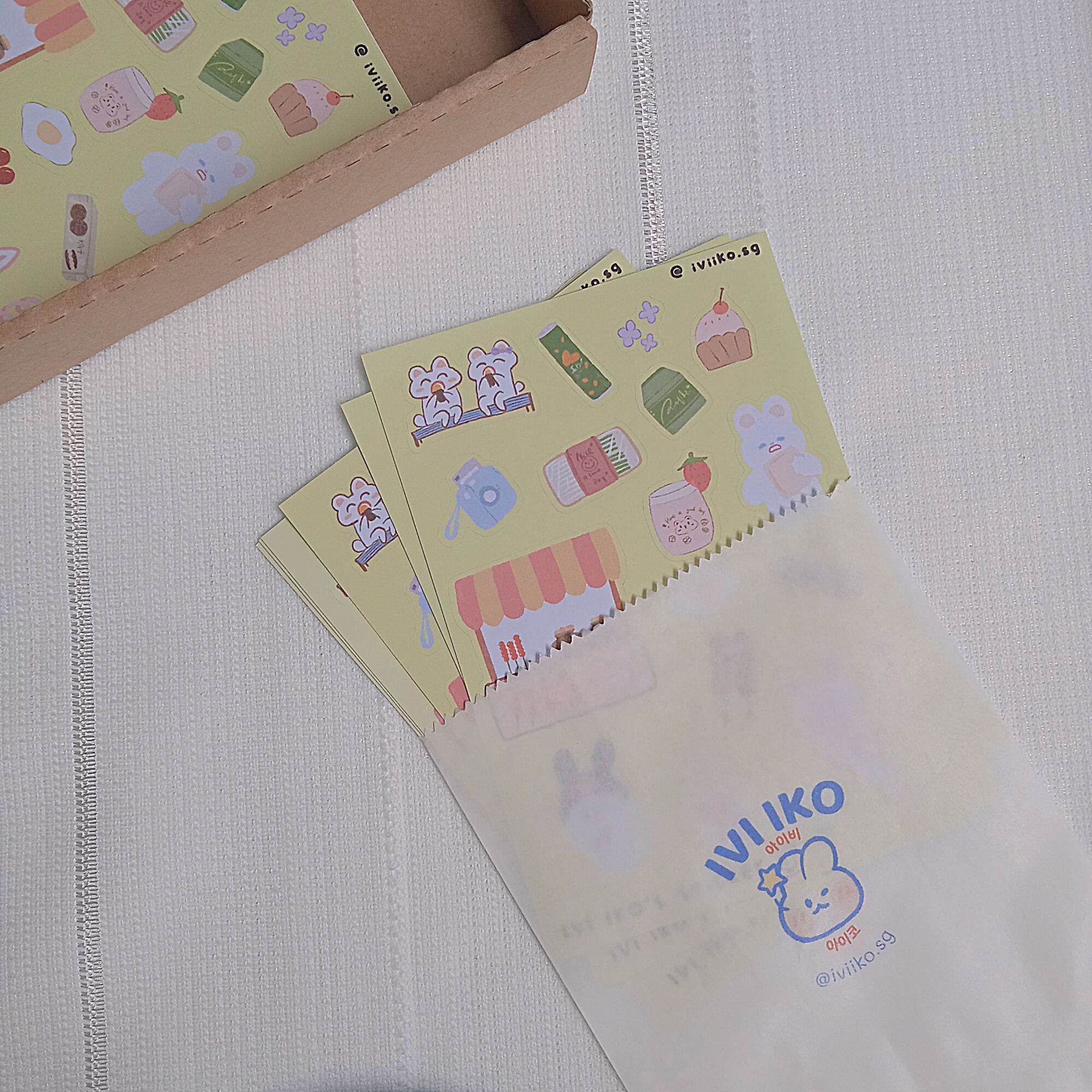 Sticker Happy Time (9x13cm) | IVI IKO