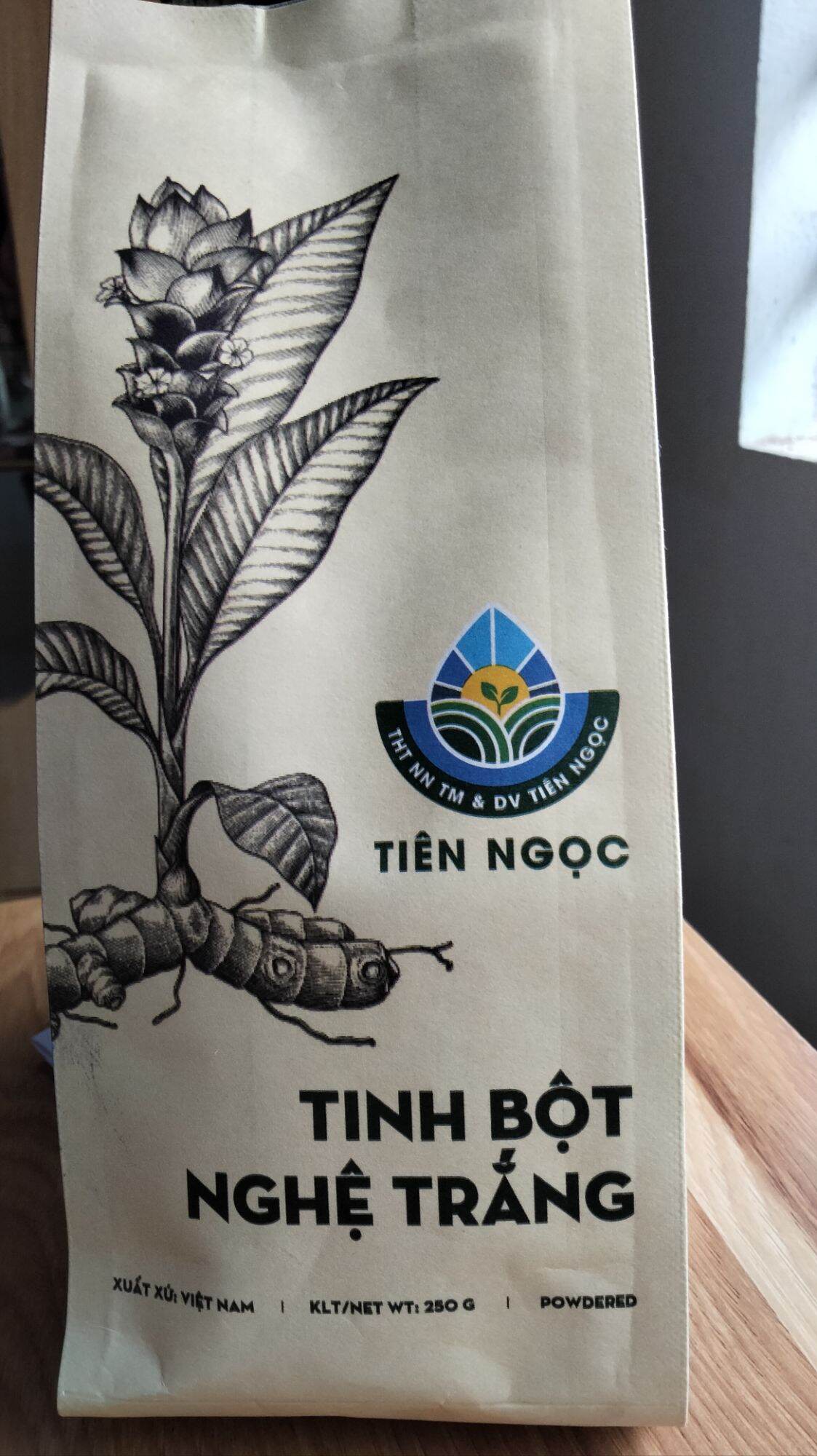Tinh bột nghệ trắng -200g