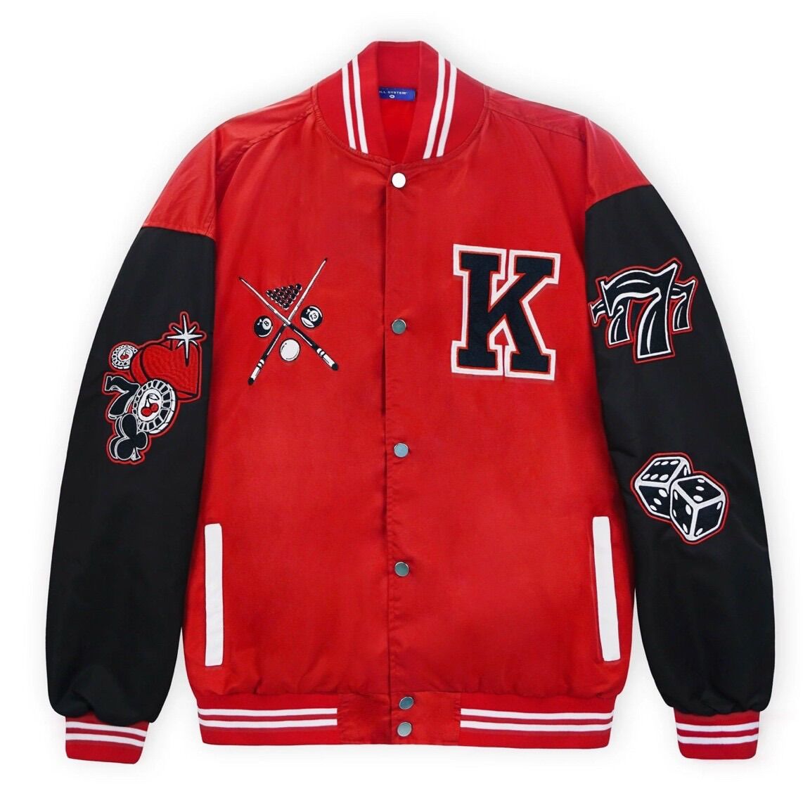 BILLIARD VARSITY JACKET KILL BILLIARD