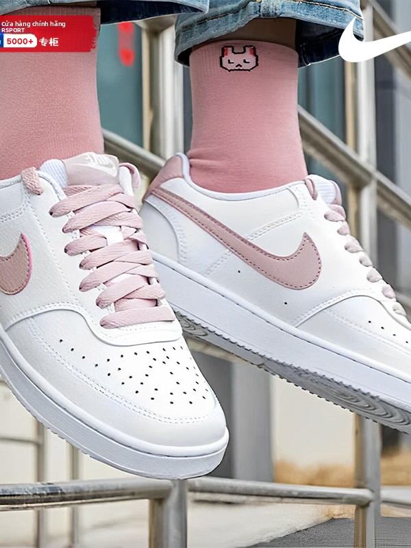 Nike | Giày Thể Thao Nữ Đế Thấp Màu Hồng DH3158-102