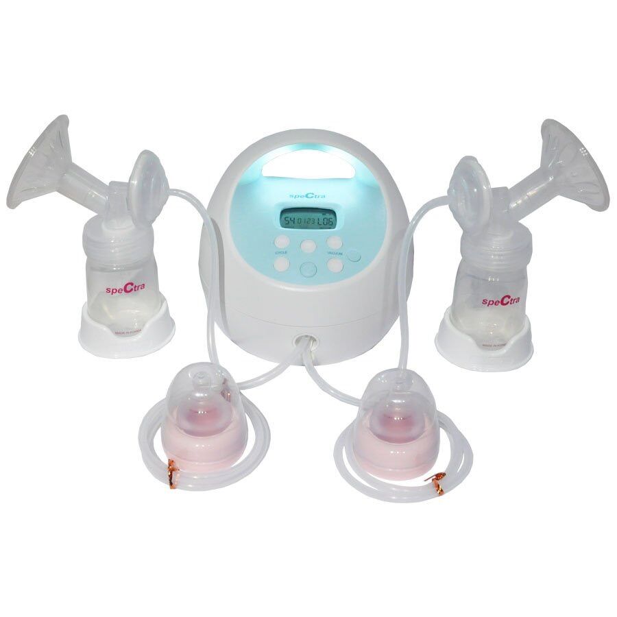 Combo Máy hút sữa Spectra S1 Plus và Handsfree Cup Spectra hút sữa cực nhàn.