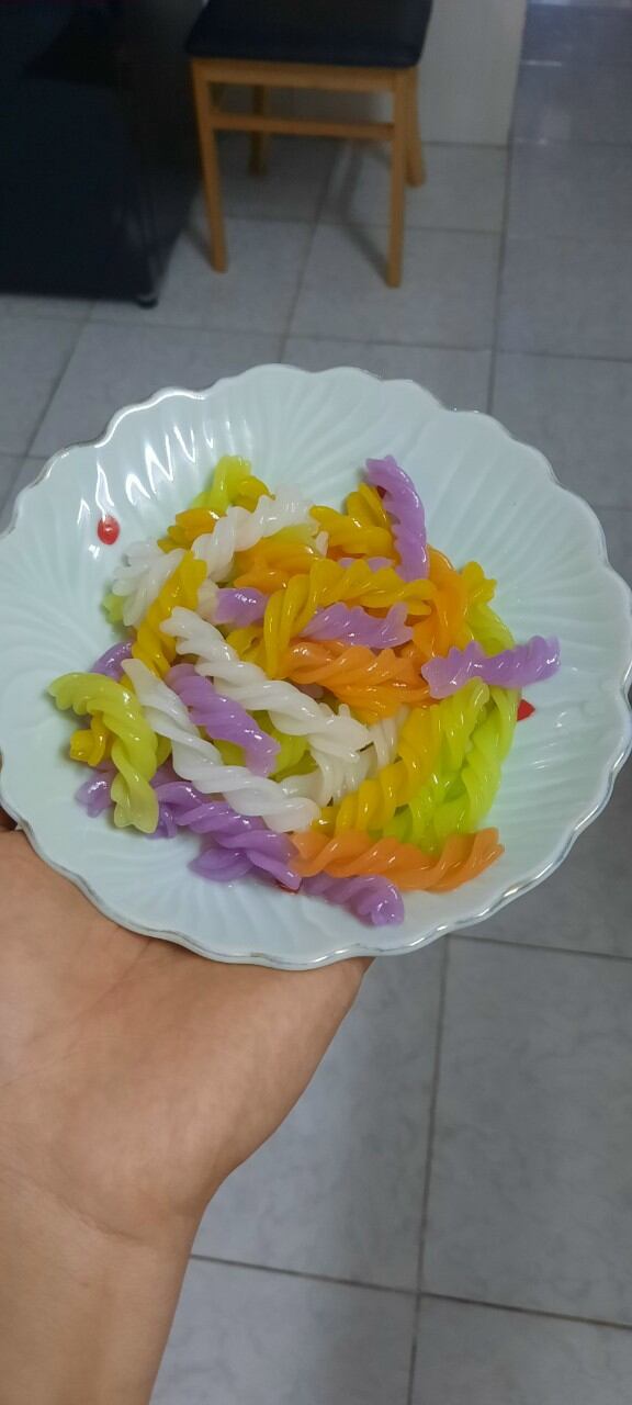 Nui xoắn rau củ (sấy khô 1kg)