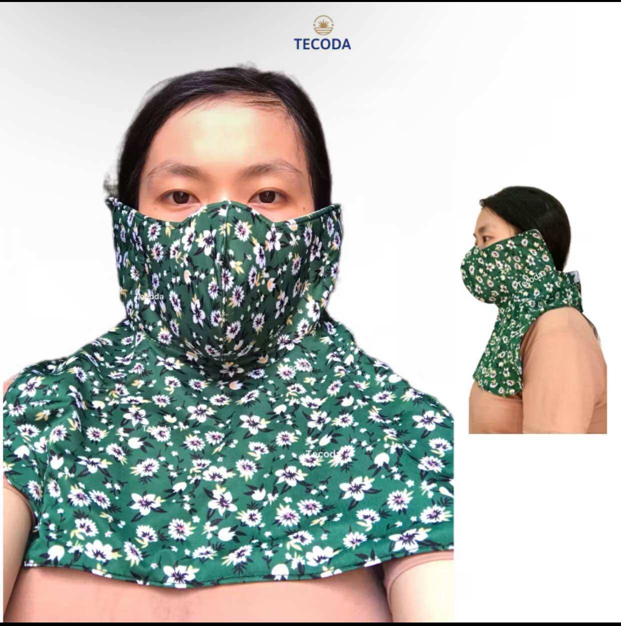 3-Layer Sun Protection Mask with Full Face and Neck Coverage, Soft, Breathable Fabric, Anti-Uv - 7