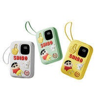 High Capacity Portable Power Bank with Built-in Cable